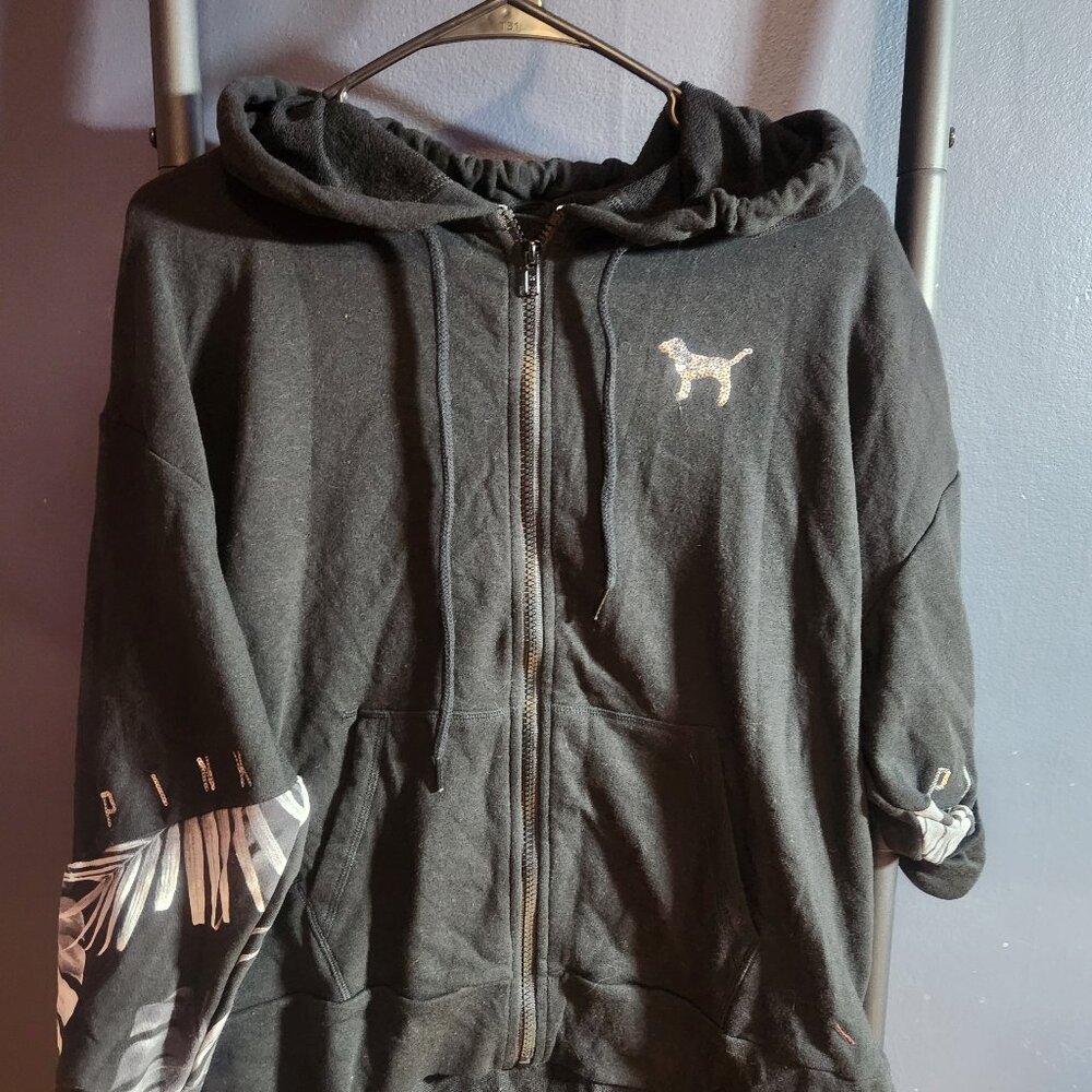 Pink Victoria's Secret Zip Up